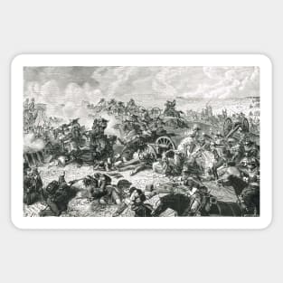 The Battle of Waterloo 18 June 1815 Sticker